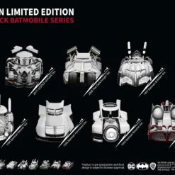 Beast Kingdom: Batman Pull Back Car Series Special Edition Set