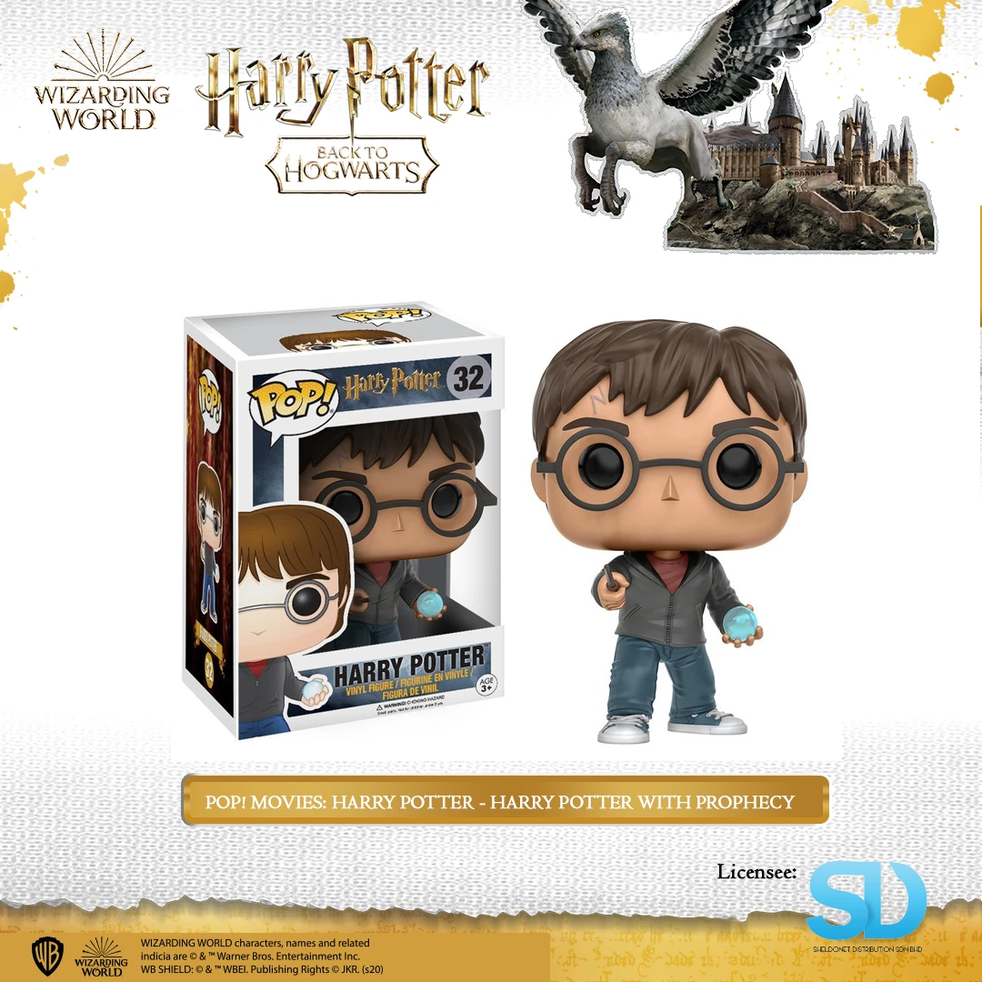 FUNKO Pop! Movies: Harry Potter - Harry Potter With Prophecy 3 FUNKO Pop! Movies: Harry Potter - Harry Potter With Prophecy