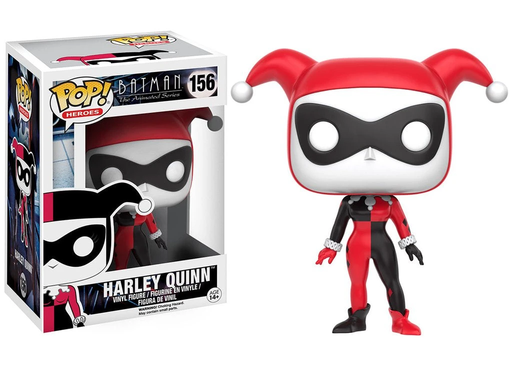 FUNKO Pop! Heroes: Batman The Animated Series - Harley Quinn 3 FUNKO Pop! Heroes: Batman The Animated Series - Harley Quinn