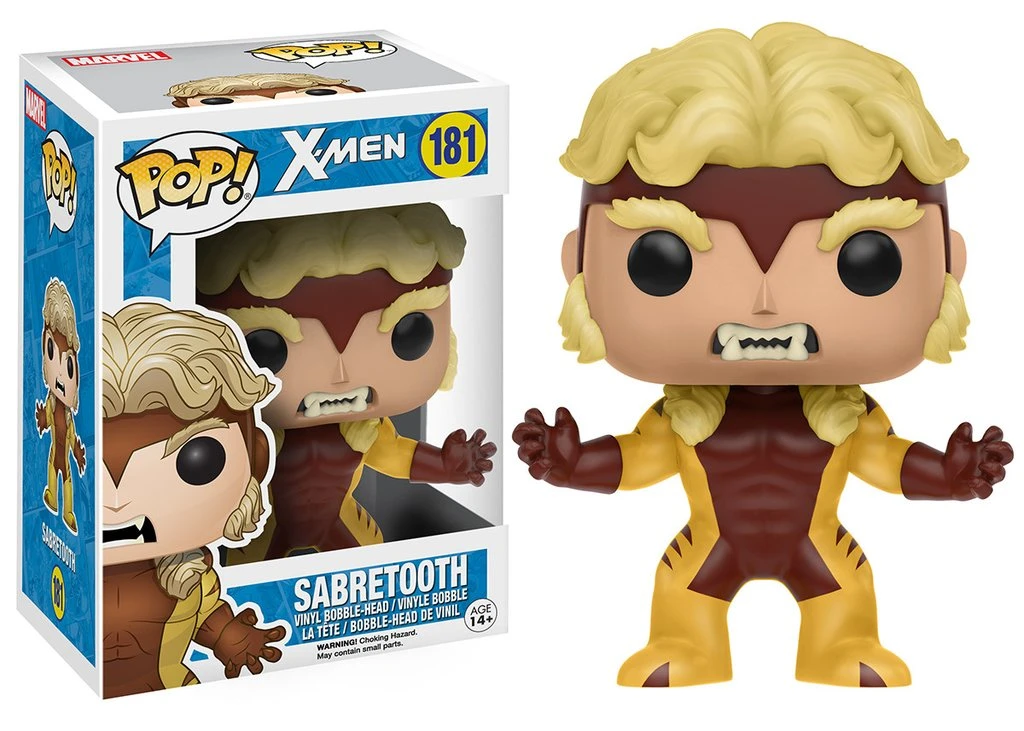 FUNKO Pop! Marvel: X-Men - Sabretooth 3 FUNKO Pop! Marvel: X-Men - Sabretooth