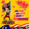 Enesco: Disney Traditions - Mickey With Malaysian Flag