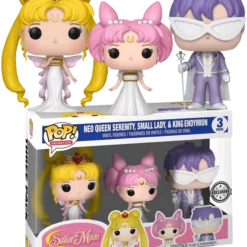 FUNKO POP! Animation: Sailor Moon - Serenity, Endy, Rini 3PK POP! VINYL