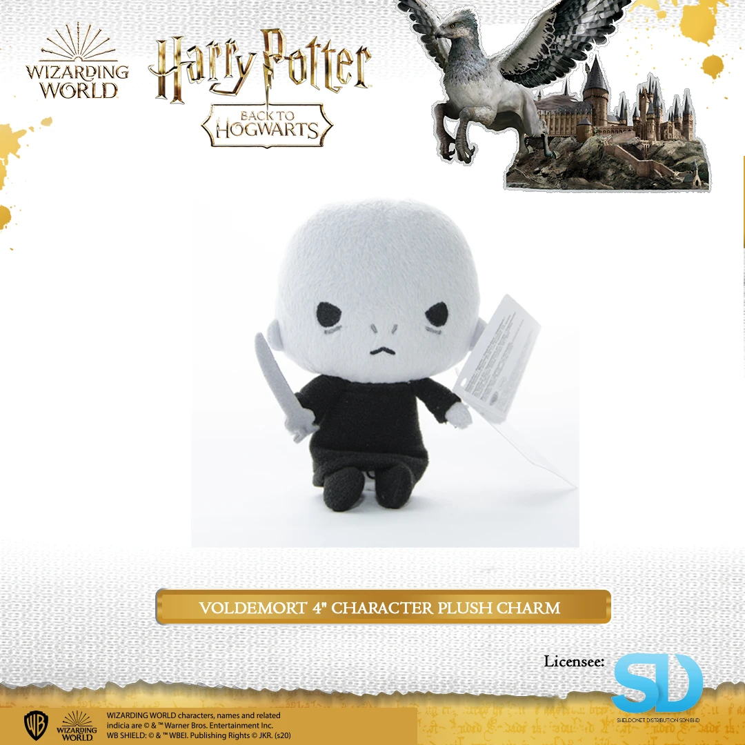 Wizarding World HARRY POTTER - Voldemort 4" Character Plush Charm 3 Wizarding World HARRY POTTER - Voldemort 4" Character Plush Charm