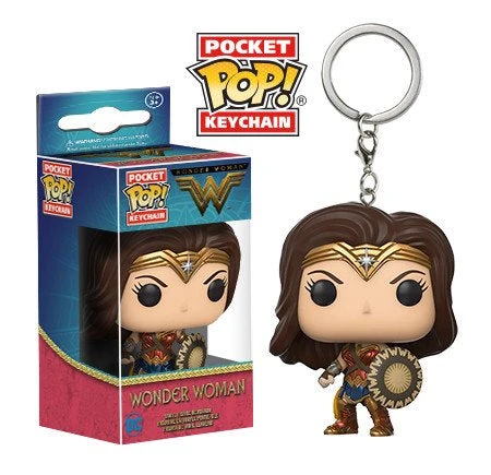 FUNKO Pocket POP! Keychain: DC - Wonder Woman Movie - Wonder Woman 3 FUNKO Pocket POP! Keychain: DC - Wonder Woman Movie - Wonder Woman