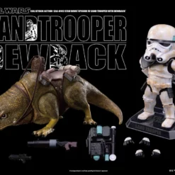 Beast Kingdom: EAA-014S STAR WARS EP IV Sand Trooper With Dewback