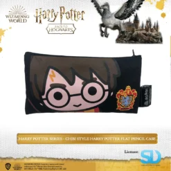 Wizarding World Of Harry Potter - Chibi Style Harry Potter Flat Pencil Case