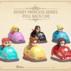 Beast Kingdom: Disney Princess Pull Back Car Series Set