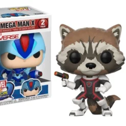 FUNKO POP! Games: Marvel Vs. Capcom 2PK - Rocket Vs. Mega Man X