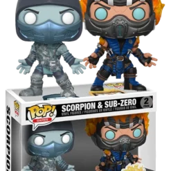 FUNKO Pop! Games: Mortal Kombat - Scorpion & Sub-Zero (2-pack) [Exclusive]