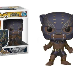 FUNKO Pop! Marvel: Black Panther- Black Panther Warrior Falls