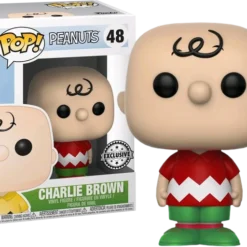 FUNKO POP! Television: Peanuts - Charlie Brown (Merry Christmas) (Exclusive)