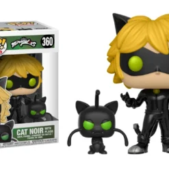 FUNKO POP! Animation: Miraculous - Cat Noir With Plagg