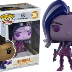 FUNKO POP! Games: Overwatch - Sombra Translucent [Exclusive]