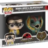 FUNKO Pop! Movies: Jurassic Park - Dennis Nedry & Dilophosaurus (2-Pack) [Exclusive]