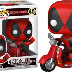 FUNKO POP! Rides: Deadpool - Deadpool On Scooter