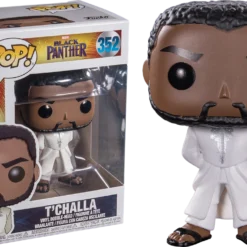 FUNKO Pop! Marvel: Black Panther - T'Challa (White Robe)