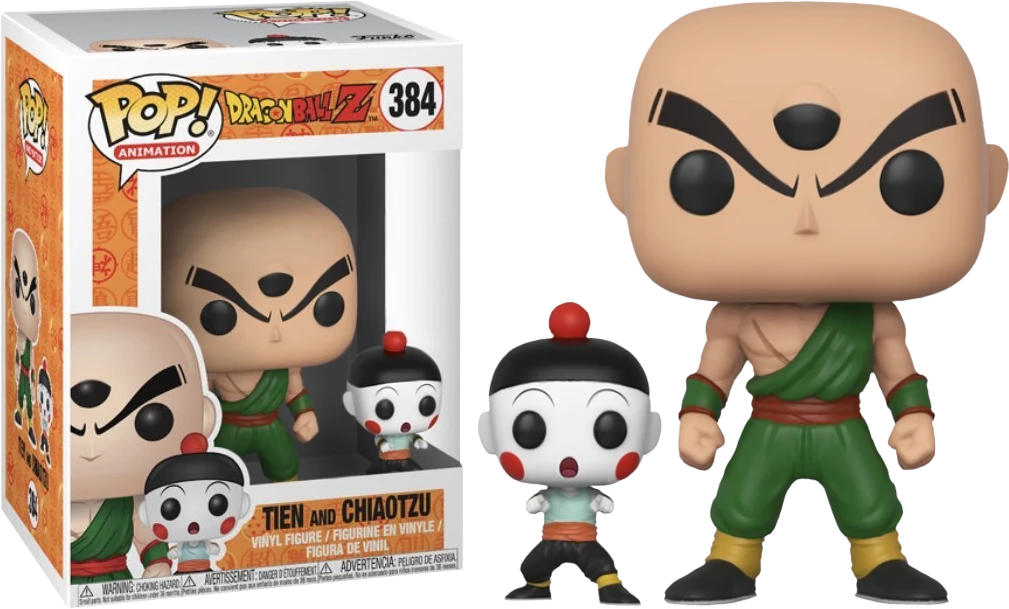 FUNKO Pop! Animation: Dragon Ball Super – Tien & Chiaotzu 3 FUNKO Pop! Animation: Dragon Ball Super – Tien & Chiaotzu