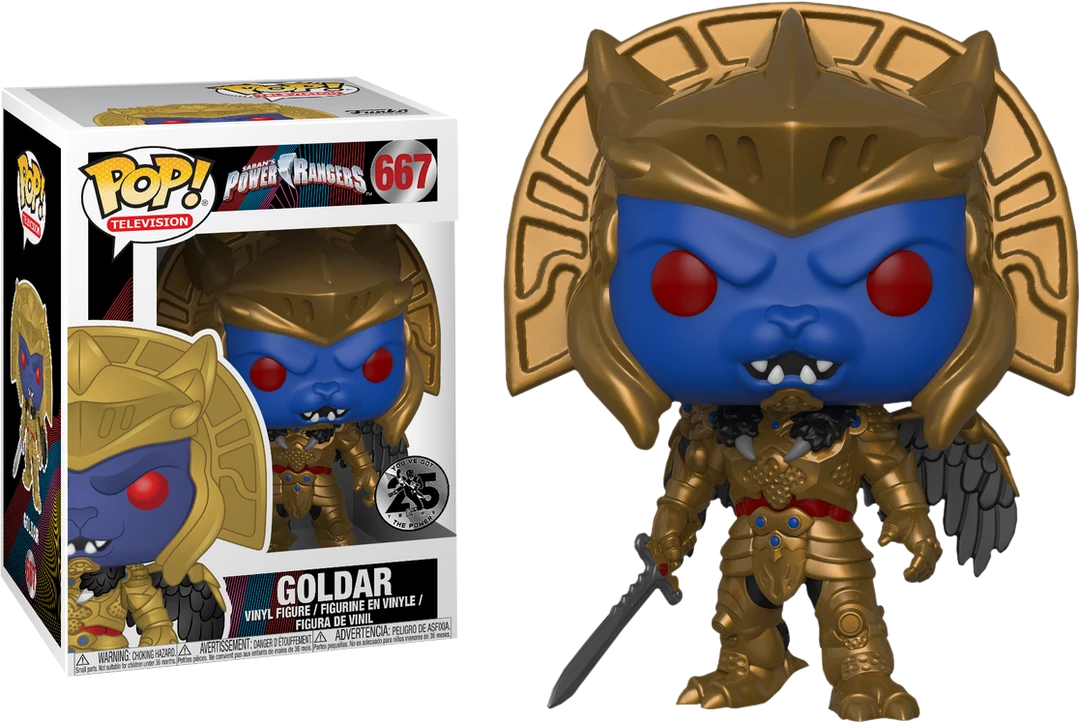 FUNKO Pop! TV: Saban's Power Rangers - Goldar 3 FUNKO Pop! TV: Saban's Power Rangers - Goldar