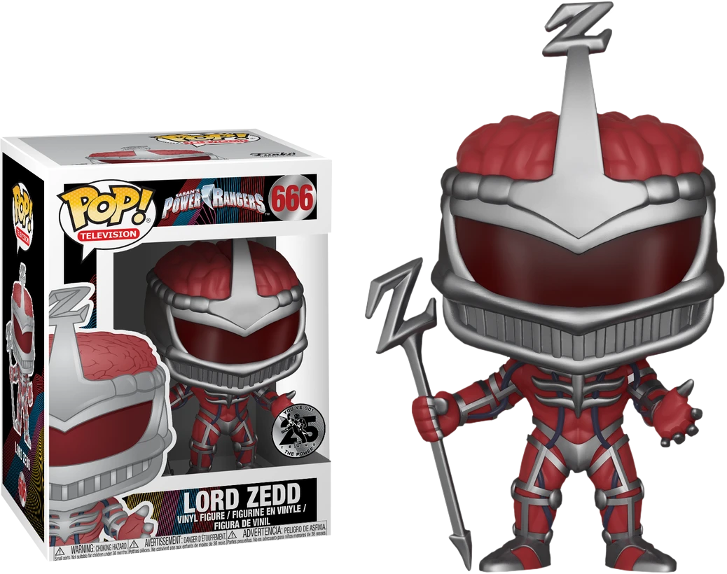 FUNKO Pop! TV: Saban's Power Rangers - Lord Zedd 3 FUNKO Pop! TV: Saban's Power Rangers - Lord Zedd