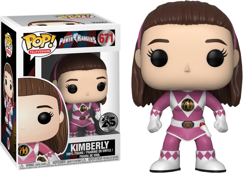 FUNKO Pop! TV: Saban's Power Rangers - Unmasked Kimberly 3 FUNKO Pop! TV: Saban's Power Rangers - Unmasked Kimberly