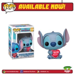 FUNKO [IN-STOCK] Pop! Disney : Lilo & Stitch - Stitch Valentine (Exclusive)