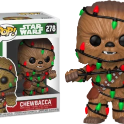 FUNKO POP! Star Wars Holiday - Chewie W- Lights