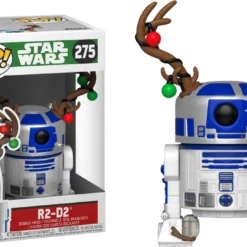 FUNKO POP! Star Wars Holiday - R2D2 W- Antlers