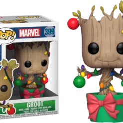 FUNKO POP! Marvel: Holiday - Groot W- Lights & Ornaments