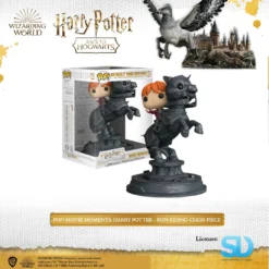 FUNKO POP! Movie Moments: Harry Potter - Ron Riding Chess Piece