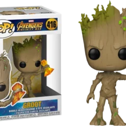 FUNKO POP! Marvel Avengers Infinity War - Groot With Stormbreaker