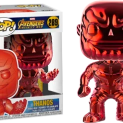 FUNKO Pop! Marvel Avengers Infinity War - Thanos (Red Chrome) [Exclusive]