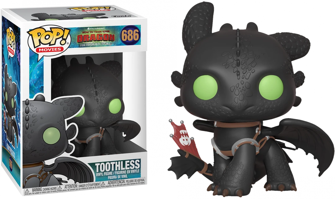 FUNKO POP! Movies: How To Train Your Dragon 3 - Toothless 3 FUNKO POP! Movies: How To Train Your Dragon 3 - Toothless