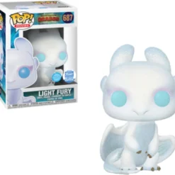 FUNKO POP! Movies: How To Train Your Dragon 3 - Light Fury Diamond Glitter [Exclusive]