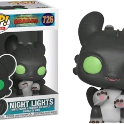 FUNKO POP! Movies: How To Train Your Dragon 3 - Night Lights (Black & Green)