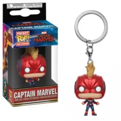 FUNKO Pocket POP! Keychain Pocket Pop! Marvel: Captain Marvel (2019) - Captain Marvel Masked