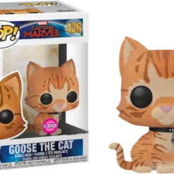 FUNKO Pop! Marvel: Captain Marvel (2019) - Goose The Cat (Flocked) [Exclusive]