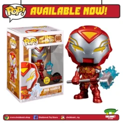 FUNKO Pop! Marvel: Infinity Warps - Iron Hammer (Glow In The Dark) [Exclusive]