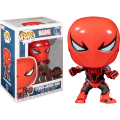 FUNKO Pop! Marvel: Spider-Man - Spider Armor MKIII [Exclusive]