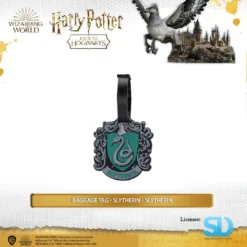 Famesbro Wizarding World Cinereplica: Baggage Tag - Slytherin