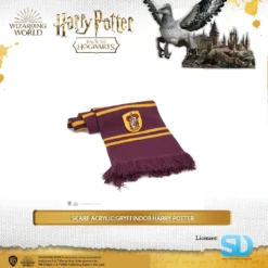 Famesbro Cinereplica: Scarf Acrylic:Gryffindor Harry Potter Wizarding World