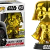 FUNKO Convention Exclusive Pop! Star Wars: Darth Vader Gold Chrome (2019 Galactic Convention) [Exclusive]