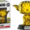 FUNKO Convention Exclusive Pop! Star Wars: Yoda Gold Chrome (2019 Galactic Convention) [Exclusive]