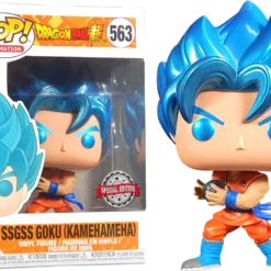 FUNKO Pop! Animation: Dragonball Super - Goku With Kamehameha (Metallic) [Exclusive]