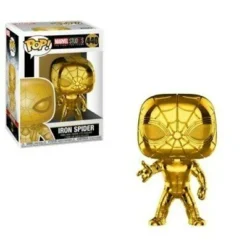 FUNKO POP! MARVEL: 10TH ANNIVERSARY - IRON SPIDER (GOLD CHROME) POP! VINYL