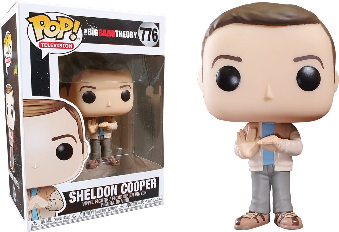FUNKO POP! TV : Big Bang Theory - Sheldon 3 FUNKO POP! TV : Big Bang Theory - Sheldon