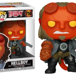FUNKO POP! Movies: Hellboy - Hellboy With BPRD Tee