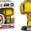 FUNKO Convention Exclusive Pop! Star Wars: Princess Leia Gold Chrome (2019 Galactic Convention) [Exclusive]