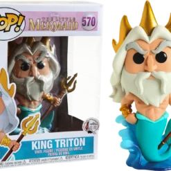 FUNKO Pop! Disney: The Little Mermaid - King Triton 6" Inch (Exclusive)