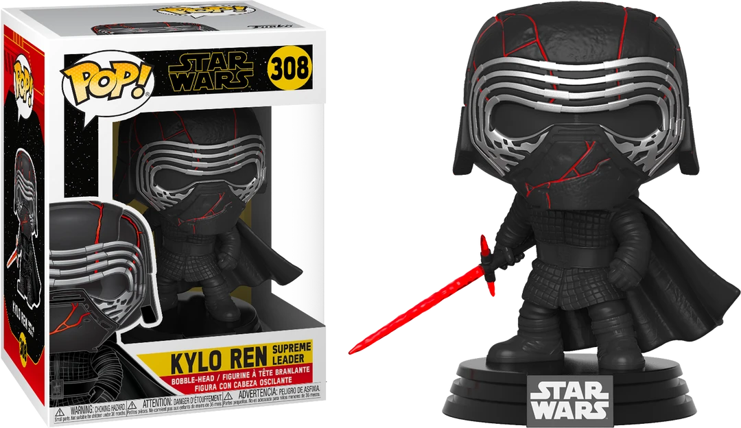 FUNKO POP! Star Wars Episode IX : The Rise Of Skywalker- Kylo Ren 3 FUNKO POP! Star Wars Episode IX : The Rise Of Skywalker- Kylo Ren