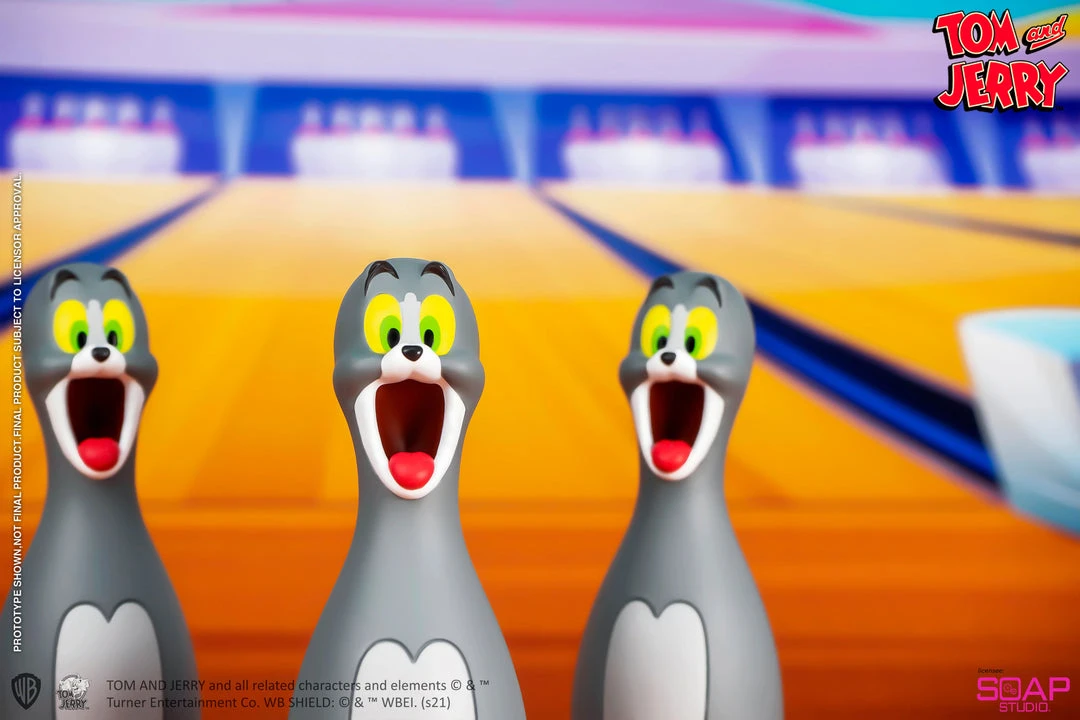 Beast Kingdom: Soap Studio - Tom And Jerry - Bowling Figures 5 Beast Kingdom: Soap Studio - Tom And Jerry - Bowling Figures